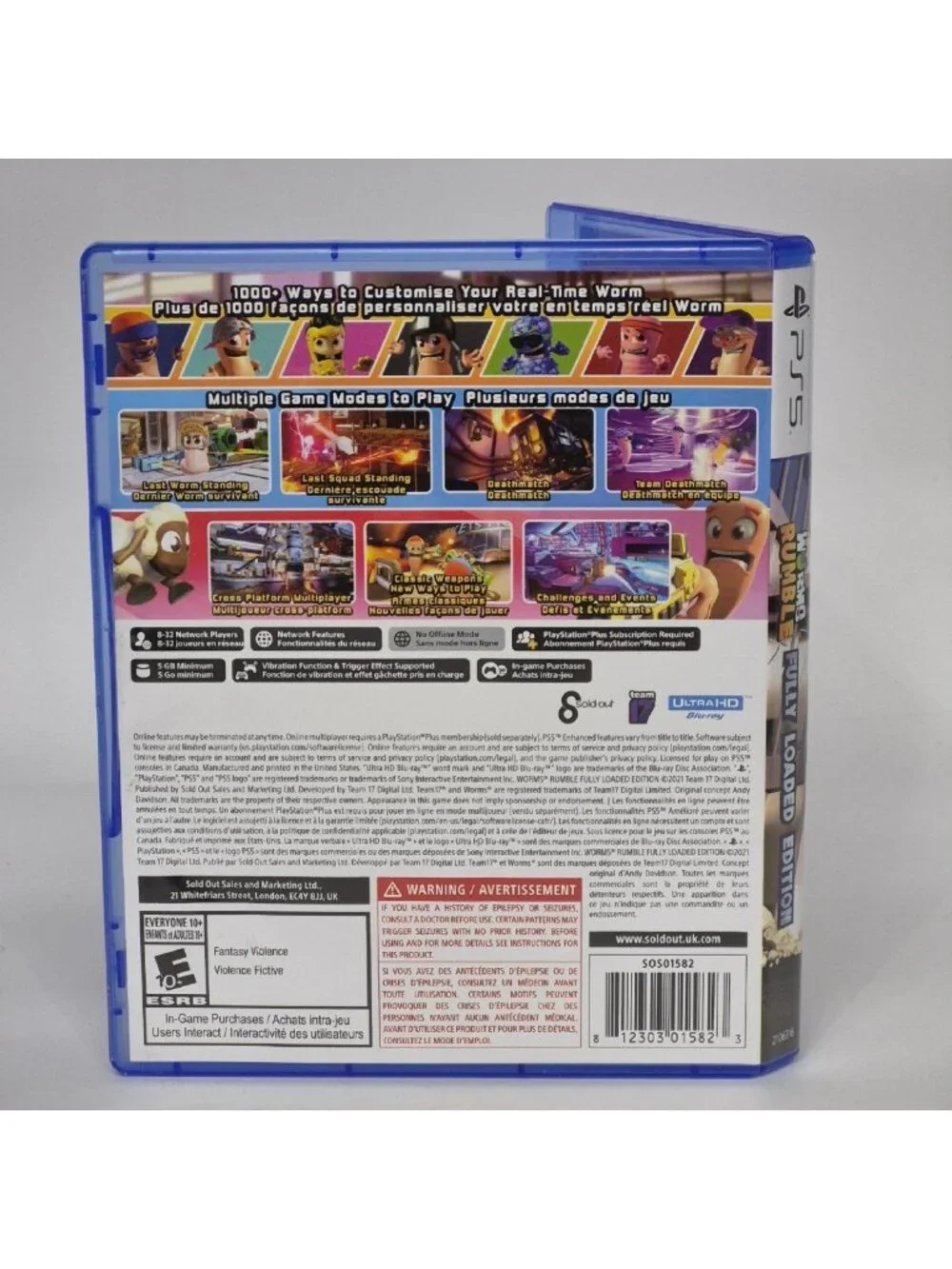 Worms Rumble Fully Loaded PS5
